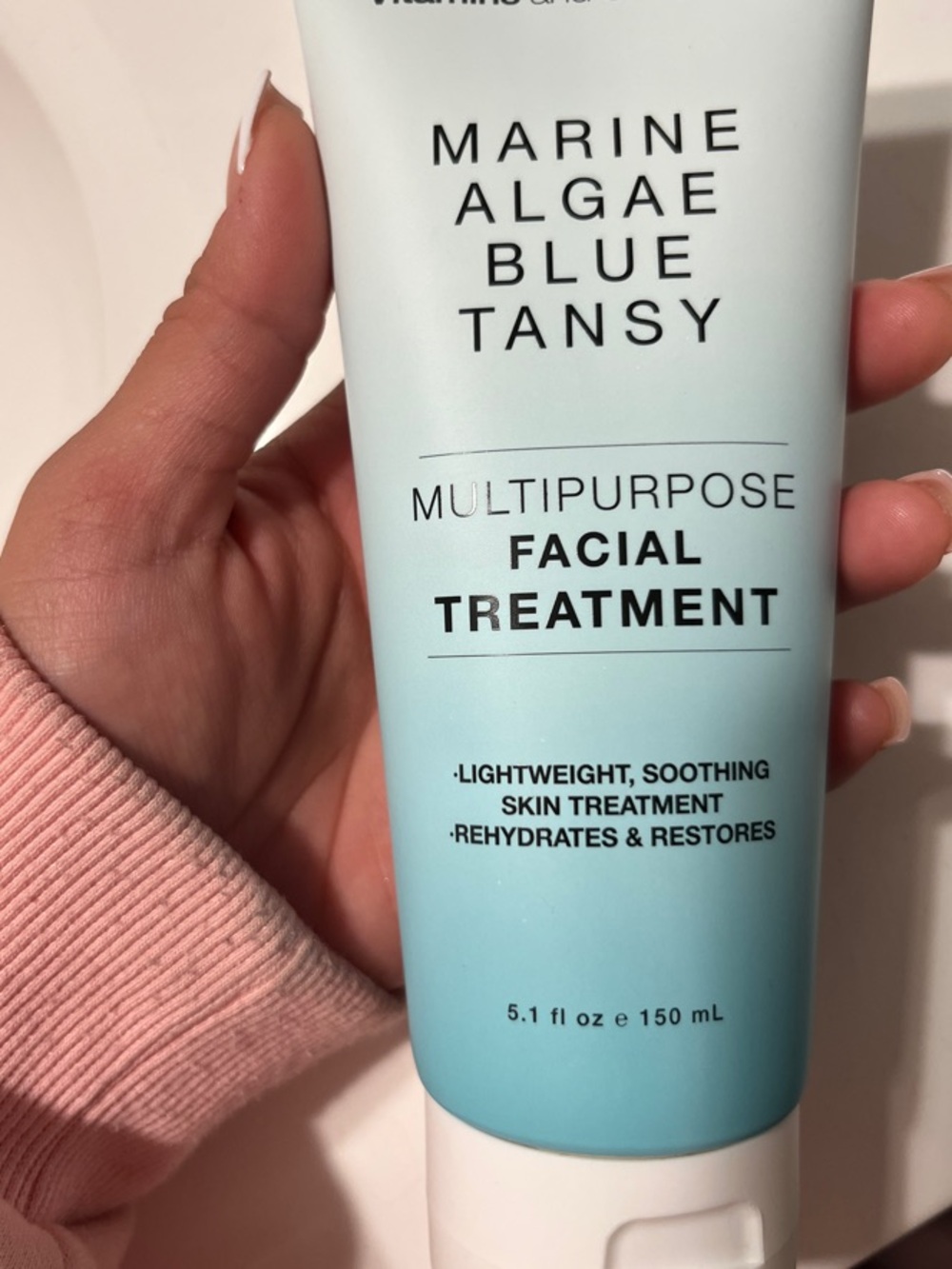 Vitamins and Sea Beauty - Marine Algae Blue Tansy Facial Treatment - 5.1 Oz - Picture 2 of 4